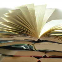 photo of open book