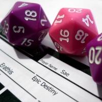 photo of D&D dice