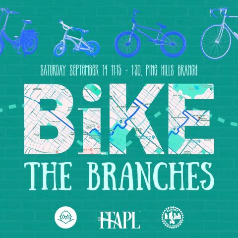 Bike the Branches graphic