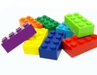 photo of lego bricks