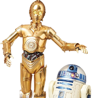 photo of R2D2 and C3PO Star Wars