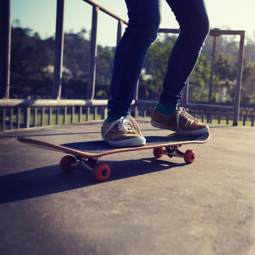 photo of person skateboarding